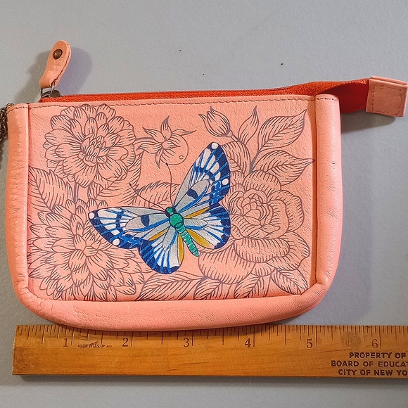 Anushka Large Hand Painted Purse with Wallet - Picture 7 of 8